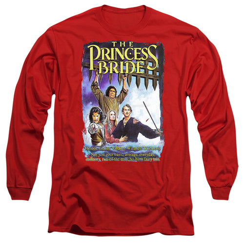 The Princess Bride Alt Poster Red Long Sleeve T-Shirt