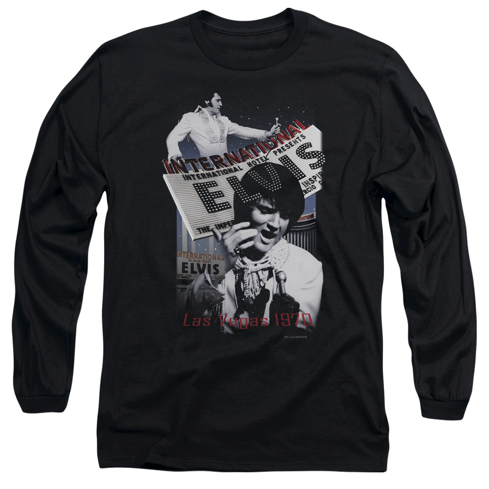 Elvis Presley International Hotel Long Sleeve T-Shirt