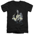 Elvis Presley Painted King V-Neck T-Shirt