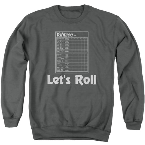 Yahtzee Let's Roll Score Card Crewneck Sweatshirt