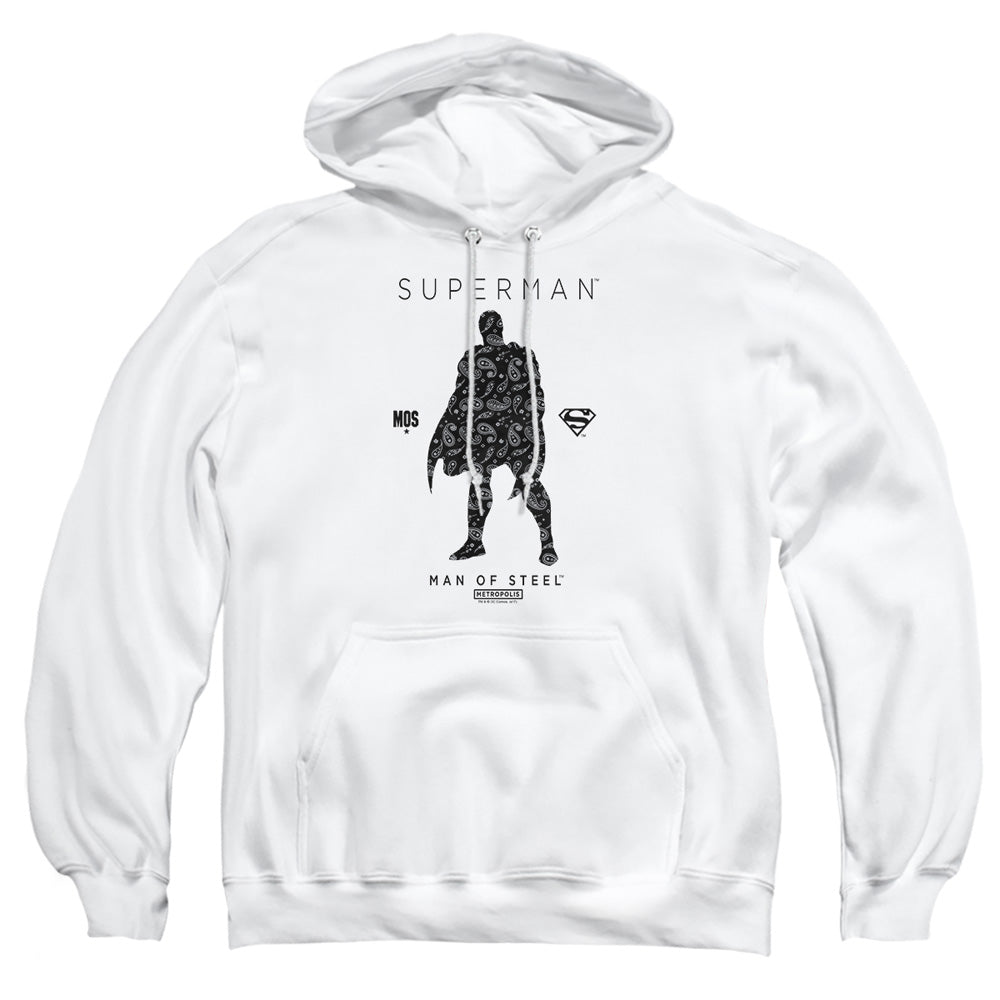 Superman Paisley Sihouette Pullover Hoodie