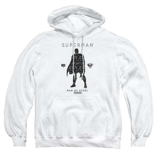 Superman Paisley Sihouette Pullover Hoodie