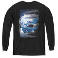Mighty Morphin Power Rangers: The Movie Blue Zord Poster Youth Long Sleeve T-Shirt