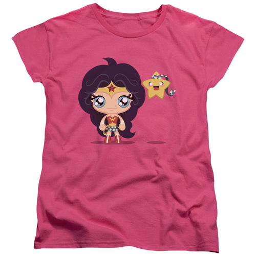 Wonder Woman Cute Chibi Womens T-Shirt