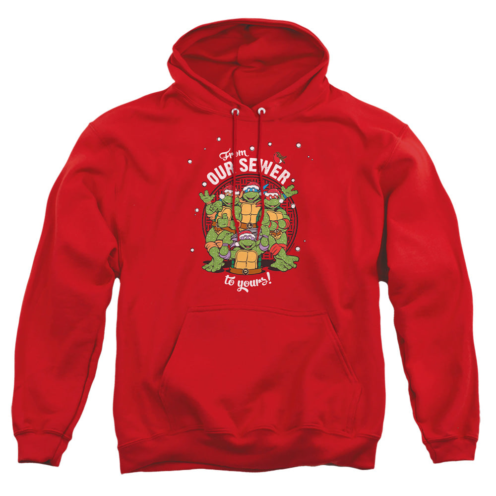 Teenage Mutant Ninja Turtles Merry Christmas From Our Sewer Pullover Hoodie