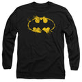 The Batman Paint Roller Logo Long Sleeve T-Shirt
