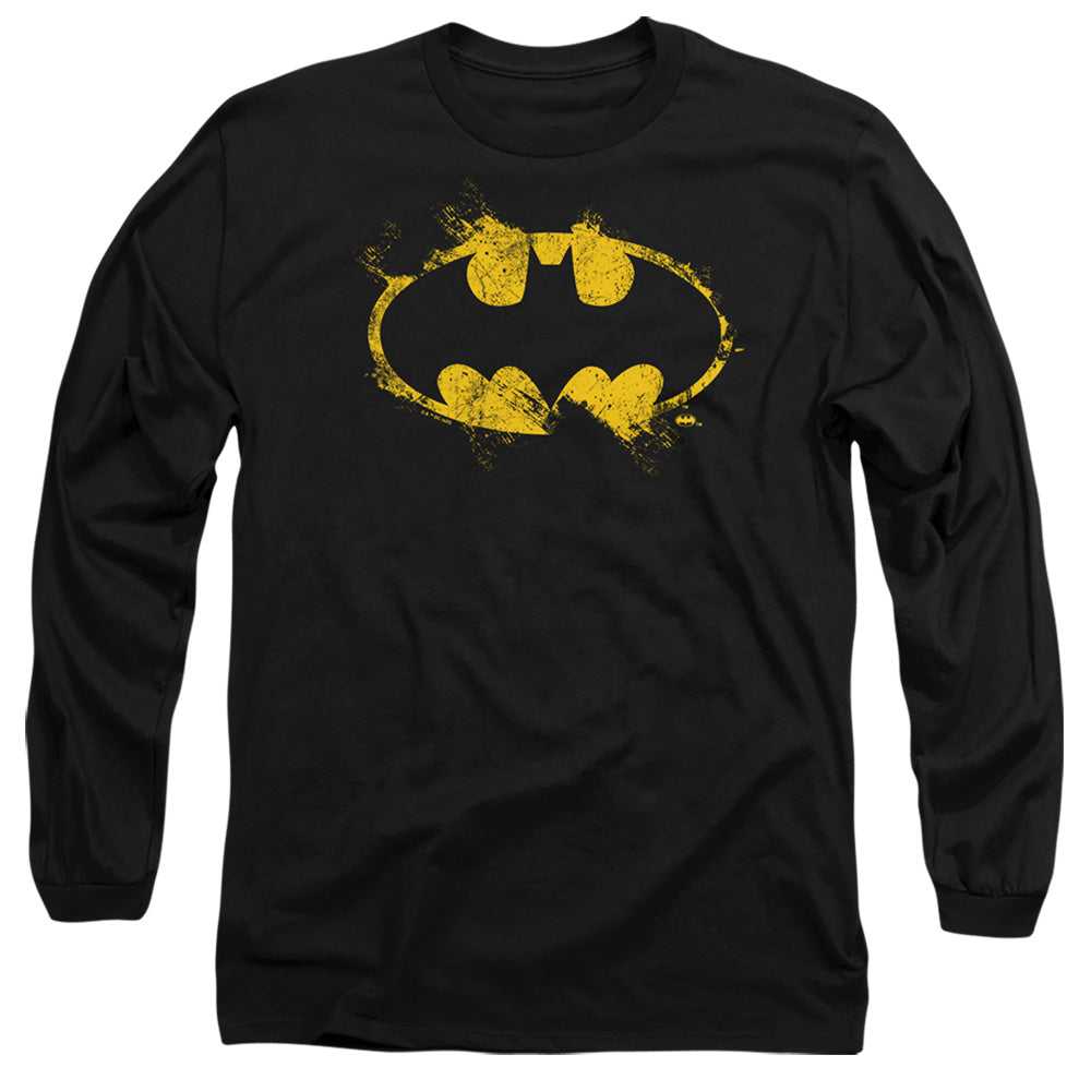 The Batman Paint Roller Logo Long Sleeve T-Shirt