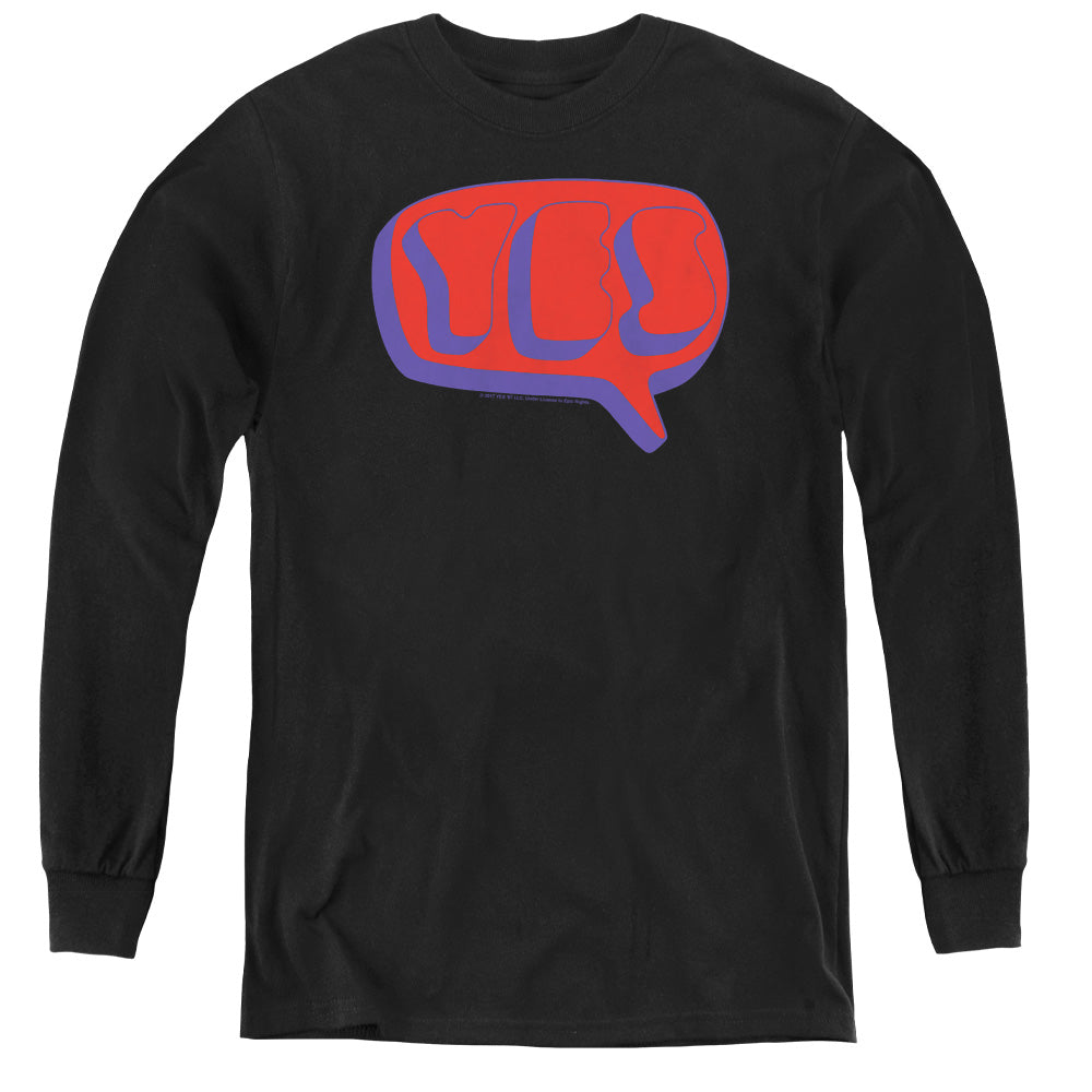 Yes Speech Bubble Logo Youth Long Sleeve T-Shirt