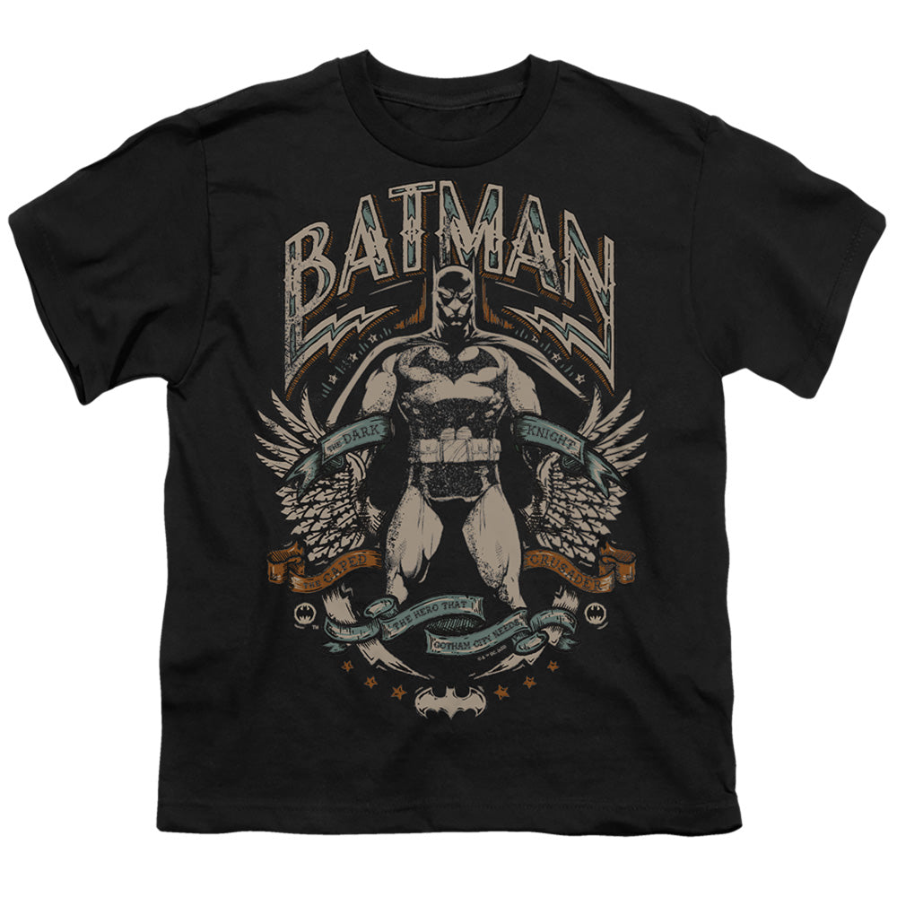 The Batman Gotham Hero on Black Youth/Toddler T-Shirt