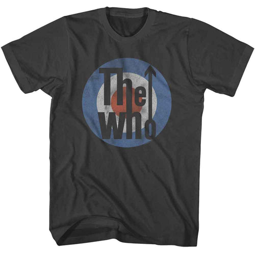 Circle Logo The Who t-shirt in smoke gray