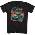 Colorful 1962 Cobra Carroll Shelby t-shirt in black