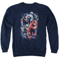 Justice League Storm Chasers Crewneck Sweatshirt