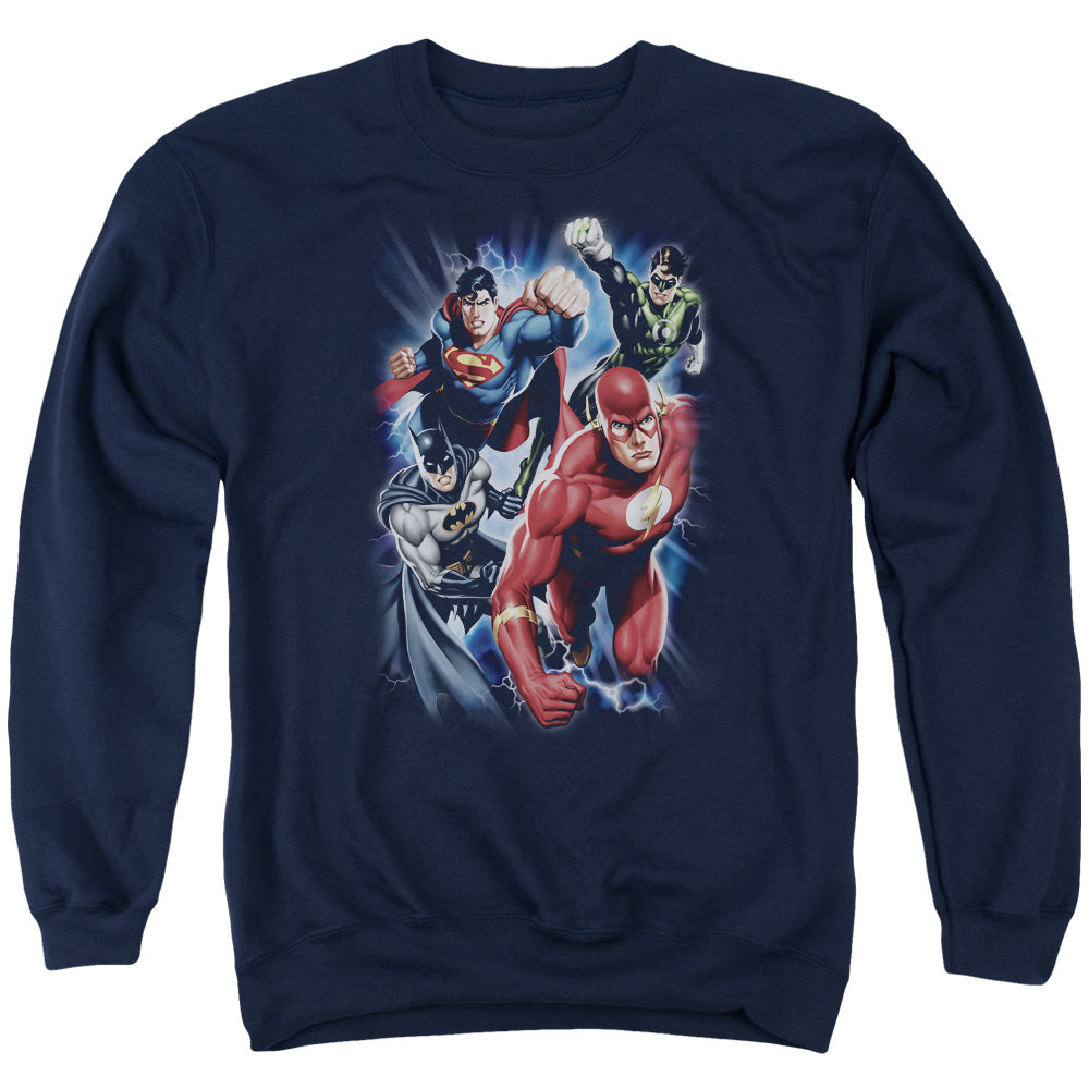 Justice League Storm Chasers Crewneck Sweatshirt