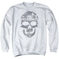 The Goonies Skull Silhouettes White Crewneck Sweatshirt