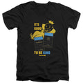 Monopoly Its Good to Be King No Logo V-Neck T-Shirt