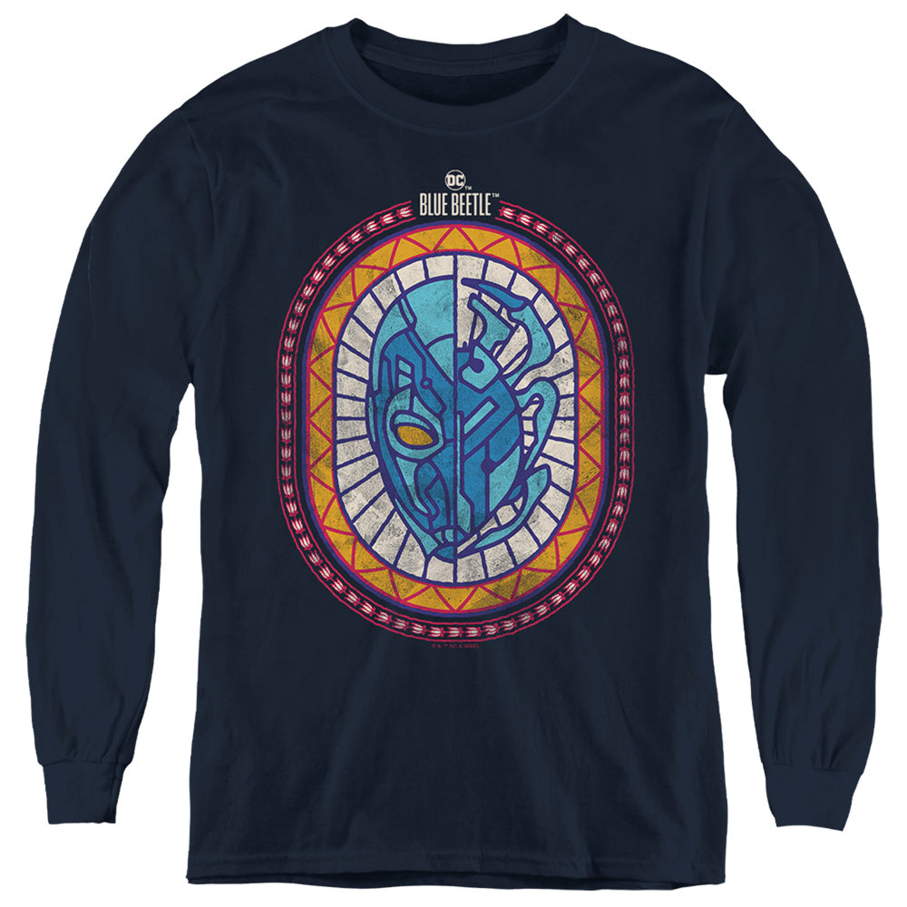 Blue Beetle Reyes Courage Youth Long Sleeve T-Shirt