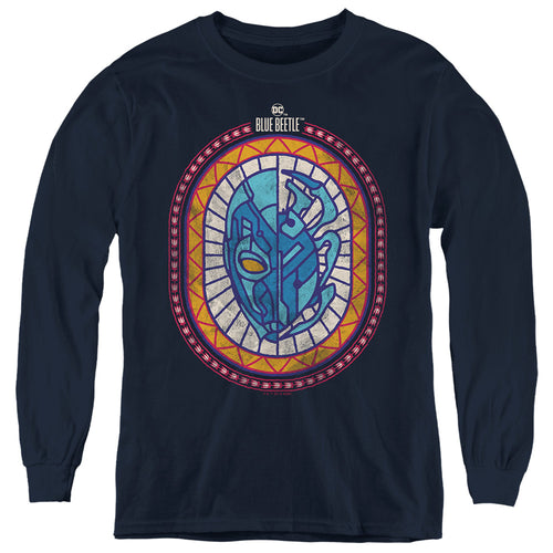 Blue Beetle Reyes Courage Youth Long Sleeve T-Shirt