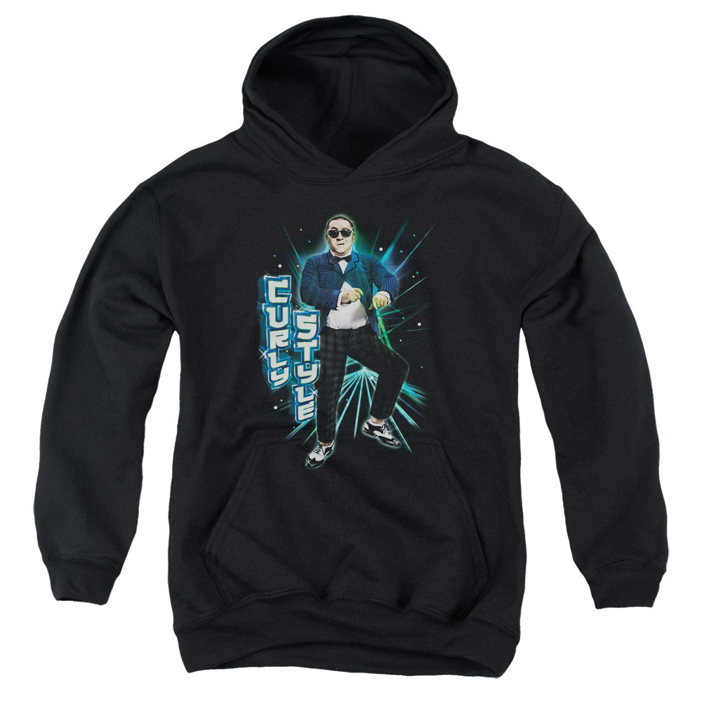 The Three Stooges Curly Style Youth Hoodie