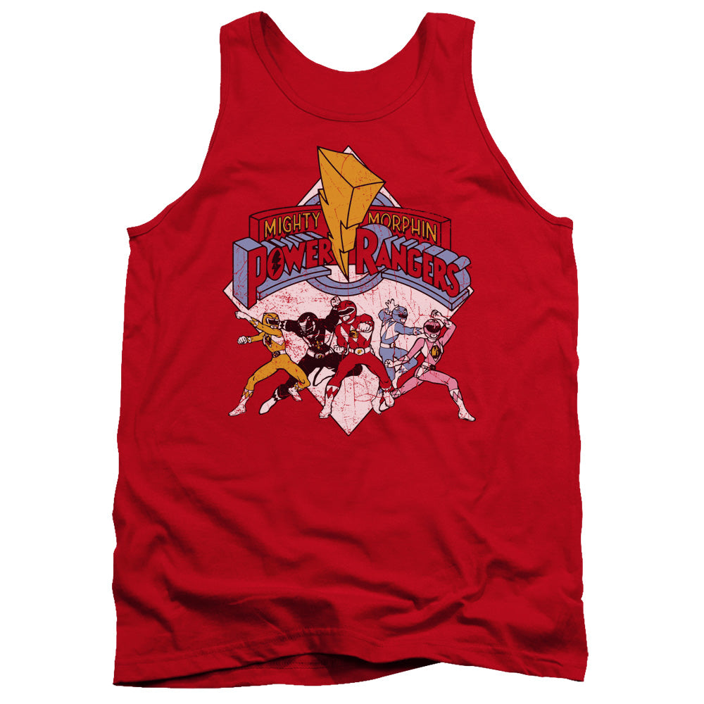 Mighty Morphin Power Rangers Retro Rangers Tank Top