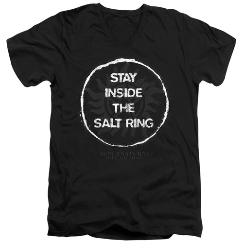 Supernatural Stay Inside the Salt Ring V-Neck T-Shirt
