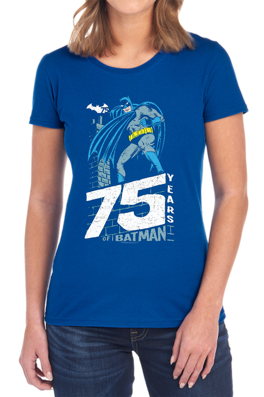 Batman Rooftop Womens T-Shirt