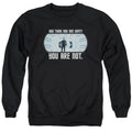 Star Trek Not Safe Crewneck Sweatshirt