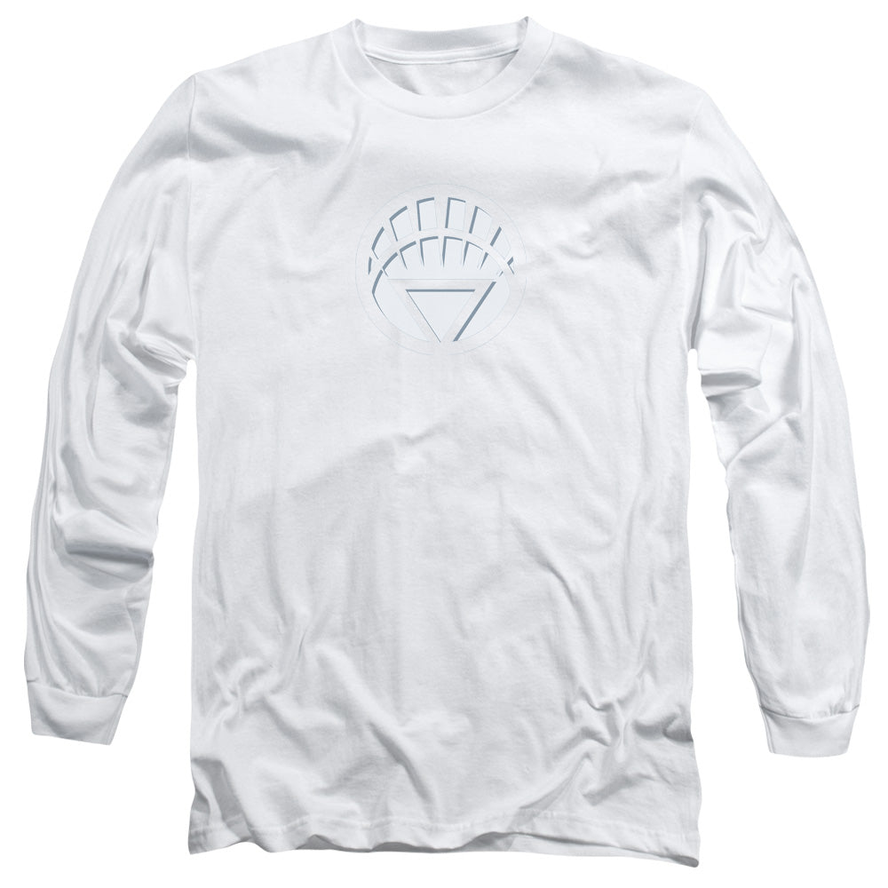 Green Lantern White Lantern Logo Long Sleeve T-Shirt
