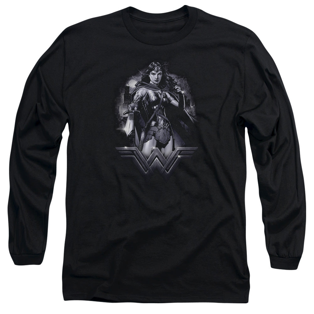 Batman v Superman Rainy Night Long Sleeve T-Shirt