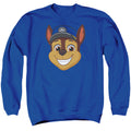 Paw Patrol Chase Grin Crewneck Sweatshirt