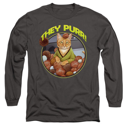 Star Trek Cats They Purr Long Sleeve T-Shirt
