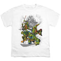Teenage Mutant Ninja Turtles Shredder and Turtles Comic Youth/Toddler T-Shirt