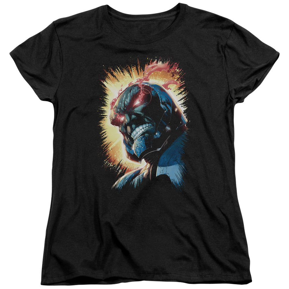 Justice League Darkseid Is Womens T-Shirt