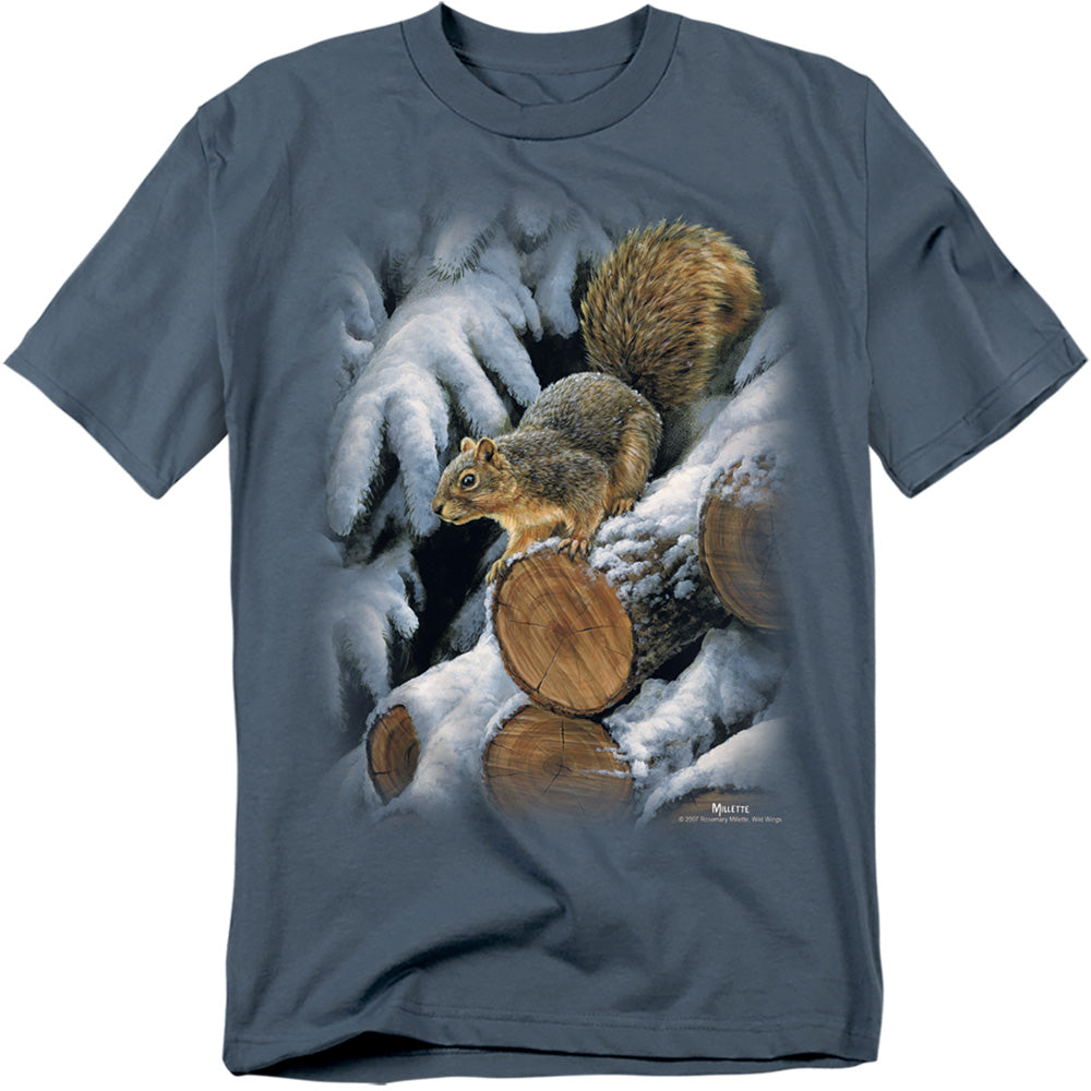 Wild Wings Wood Pile Squirrel T-Shirt