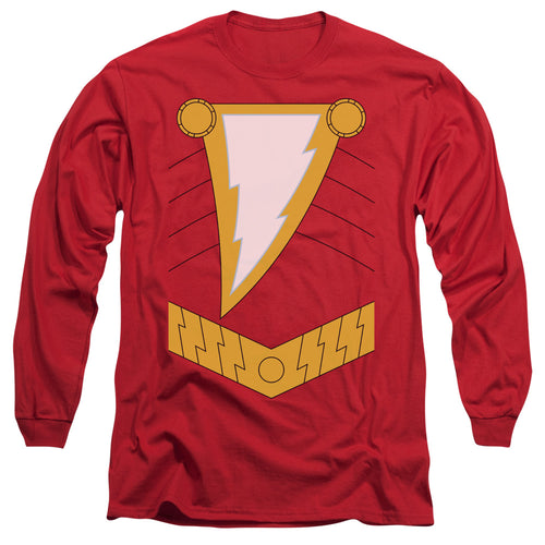 Justice League Shazam Long Sleeve T-Shirt