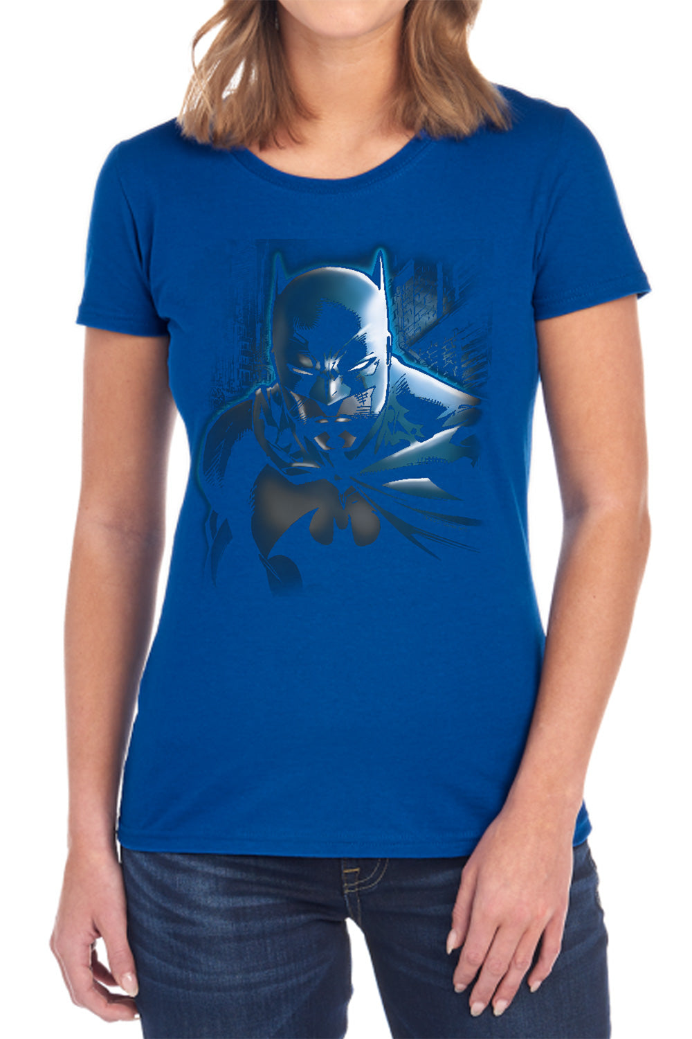 Batman Dont Mess With The Bat Womens T-Shirt