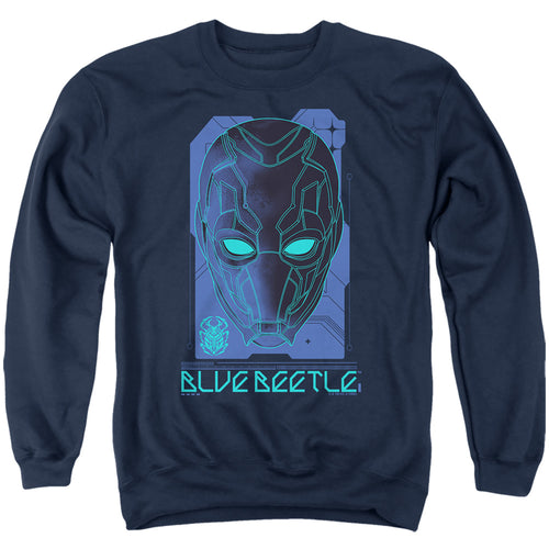 Blue Beetle Large Mask Crewneck Sweatshirt