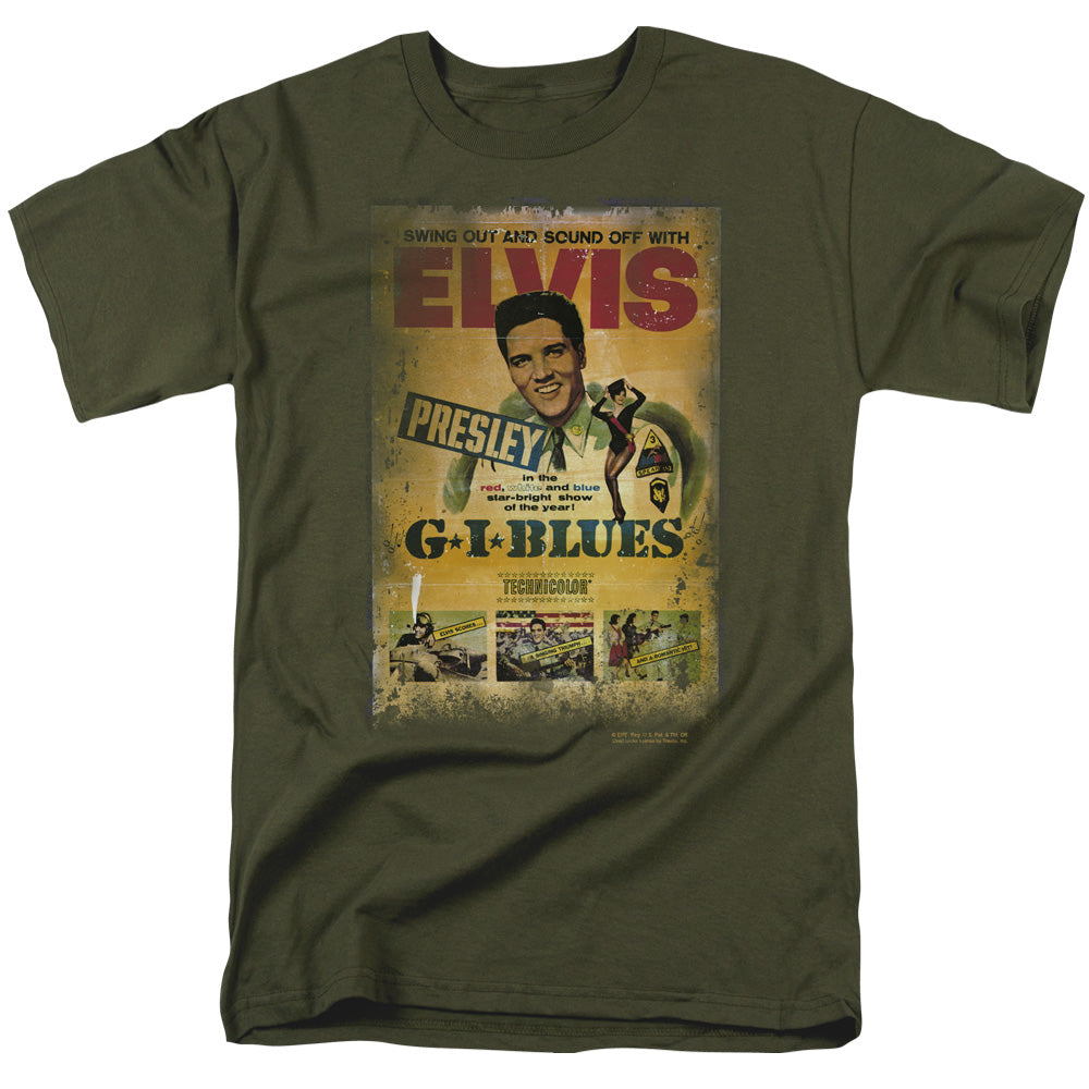 Elvis Presley Gi Blues Poster T-Shirt