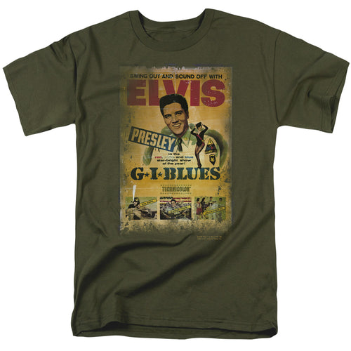 Elvis Presley Gi Blues Poster T-Shirt