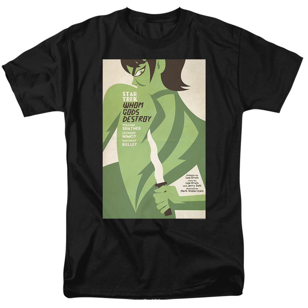 Star Trek Juan Ortiz Whom Gods Destroy Black T-Shirt