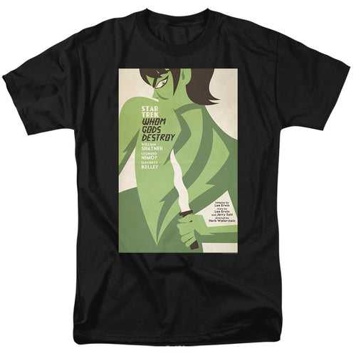 Star Trek Juan Ortiz Whom Gods Destroy Black T-Shirt