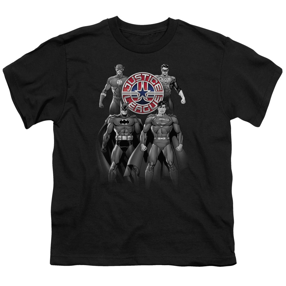 Justice League Shades Of Gray Youth/Toddler T-Shirt