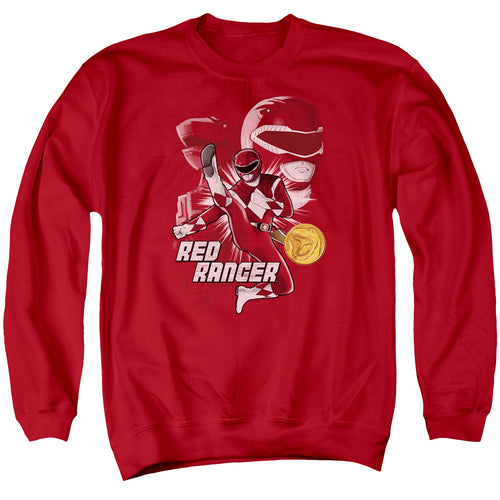Mighty Morphin Power Rangers Red Ranger Crewneck Sweatshirt