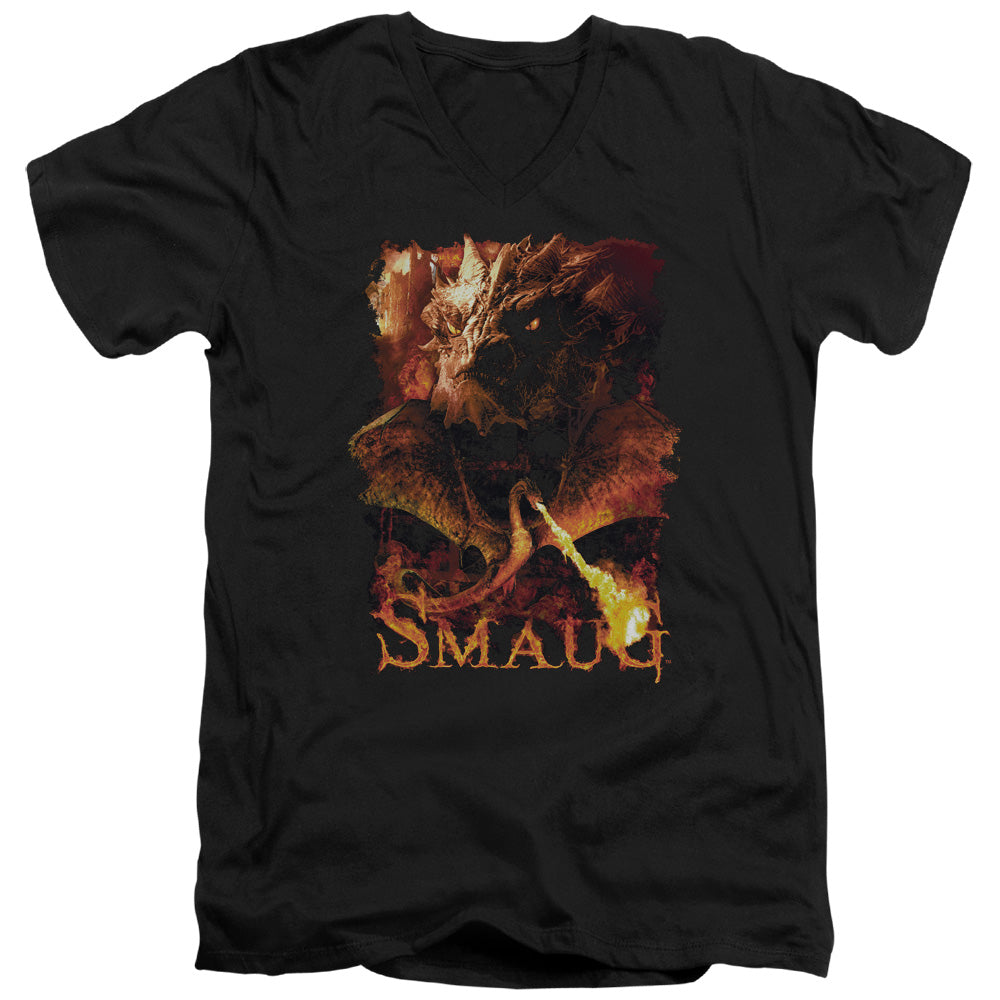 The Hobbit Smolder V-Neck T-Shirt