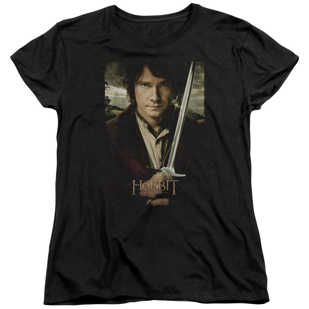 The Hobbit Baggins Poster Womens T-Shirt