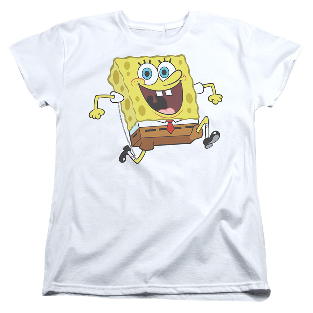 Spongebob Squarepants Running Womens T-Shirt