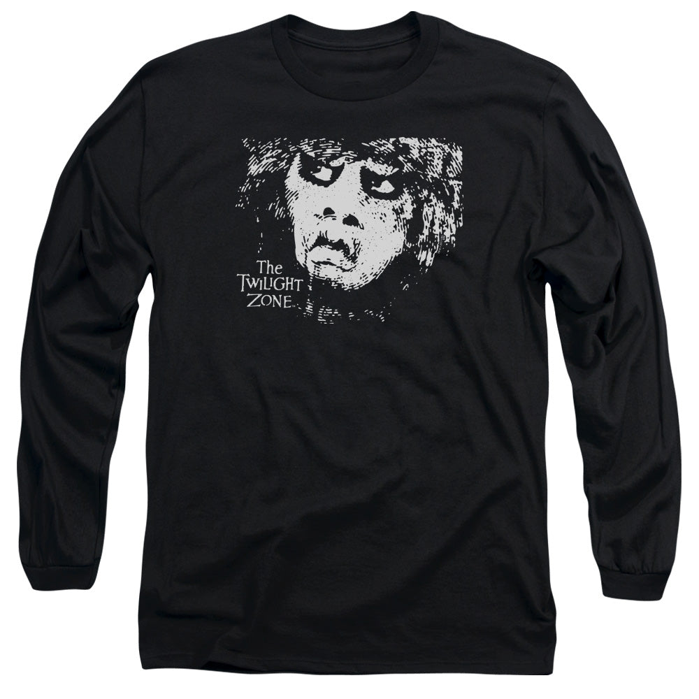 The Twilight Zone Nightmare at 20,000 Feet Gremlin Long Sleeve T-Shirt