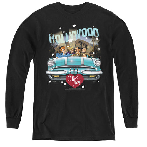 I Love Lucy Hollywood Road Trip Youth Long Sleeve T-Shirt
