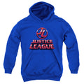 Justice League 8 Bit Jla Youth Hoodie