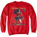 Wonder Woman WW 80th Stance Crewneck Sweatshirt