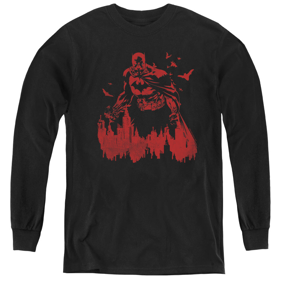 Batman Red Knight Youth Long Sleeve T-Shirt